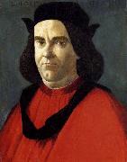 BOTTICELLI, Sandro Portrait of Lorenzo di Ser Piero Lorenzi France oil painting artist